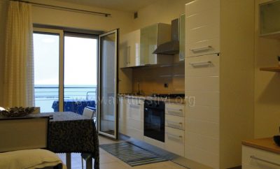 Appartamento posto di fronte al mare al centro di Roseto – Miramare – 36932